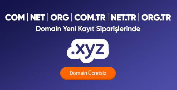 Ücretsiz .XYZ Alan Adı Fırsatı!